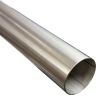 Fitwish Edelstahlrohr Ø 45 mm x 1000 mm ( 1m ) V2A Auspuffrohr Edelstahl Rohr 1.4301