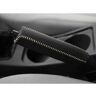 WOLWES Autohandremhoes Voor Kia KX3, Auto Antislip Lederen Handremhoes, Slijtvaste Autohandremhoes Auto-Accessoires,C/Black Beige Line