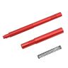 Alomejor Metal Center Aandrijfas RC Aandrijfas RC Aandrijfas AR310884 voor Arrma Typhon Senton 1/10 RC Auto(rood)