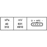 Hella 6PP 009 400-251 Sensor, vuldruk 4-polig Geschroefd