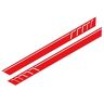 QCALAZ Car Side Skirt Decal Sill Door Side Decal Stickers Vinyl Door Side Stickers(Red) Voor Benz G500 G63 W463 G65 G Class