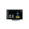 Valeo 632201 Parkeerhulpsysteem Beep&Park Kit: 4 Sensoren + 1 LCD Scherm Installatie Vooraan of Achteraan