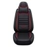 DTGPRO Autostoelhoezen set geschikt voor Dacia Sandero Duster Logan Geschikt voor autostoelhoezen, Rode luxe versie