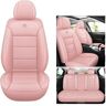 ZMLYQ autostoelhoes met 5 stoelen geschikt voor Kia SP VQ KV7 K8 K3 K9 Telluride Sorento SPORTAGE carnaval Cadenzawaterdicht/leer, roze