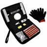 Ninabei Reparatieset voor banden, 49-delige reparatieset voor auto-restanten, reparatieset voor de auto (zwart pak)