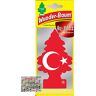 Wunderbaum 12 stuks Ay Yildiz Turkse vlag (vanille) wonderboom luchtverfrisser geurboom incl. 1 x glasreinigingsdoek van SP groothandel gratis toegevoegde (Ay Yildiz)