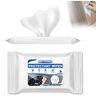 HZXY 40 Pcs Protectant Wipes for Car Interior, Leather Clean Condition Wipes, Leather Wipes for Car Interior, Dashboard Wipes, for Cleaning Leather, Glass, Dust Off Dashboards, Etc (A)