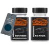 TRISTARcolor Auto verf Touch-up stick set voor Mercedes/Daimler Benz 5389 Stahlblau/Steel Blue Base coat blanke lak 50ml per stuk