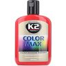 K2 Color Max Polijstmiddel auto polish wax polish polish polish met carnauba-was, grootte van de doos: 200 ml; kleur: rood