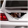 ROPEME Car Sticker 22cm(8.6inches) German Boxer Dog Decal, Car Decal, Vinyl Decal,Pet Sticker, Dog Decal, German Boxer Sticker(Hg1Fs13467)