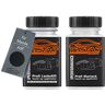 TRISTARcolor Auto verf Touch-up stick set voor Mazda A3F Brillant Black/Brillantschwarz Base coat blanke lak 50ml per stuk