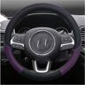 ULLIAN Auto Stuurwielhoezen voor Bentley Brooklands 2008-2011, Hittebestendig Slijtvast Antislip Auto Stuurwielhoezen, Auto Interieuraccessoires, B/Black purple