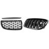 Pyugxab voor 5 Serie F10 F11 F18 Grille Grille Nier 528I 2010-2016 & Front Meteor Grill Grilles Kidney Grill