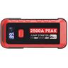 SatcOp Autokrachtcentrale, Sterke Behuizing USB Snel Opladen 25800mAh 2500A Draagbare Jumpstarter LCD-display voor 12V Voertuig