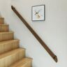 XDOPIRRS Indoor wooden stair handrails, safety anti-slip stair handrails, wooden handrails, outdoor step stair handrails, corridor handrails, handrails for the elderly, suitable for stairs, corridors, attics (