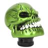 Bediffer Skull Head Pookknop 8 MM / 10 MM / 12 MM Stijlvol voor in de auto(green)