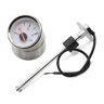 AACQBVKS Waterniveaumeter Waterniveausensor 52mm Waterniveaumeter Tank Indicator Met Rode Achtergrondverlichting 100-500mm 0-190 Ohm Sensor (Color : A, Size : 275mm)