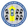 Finest Folia Set van 2 autostickers bij congestie, reddingsweg, fotostickers, voertuigen, autostickers, brandweer, THW, politie-gedrag bij ongevallen, reddingsdienst R099 (blauw)