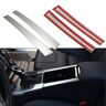 Viviance Chrome Drink Cup Houders Center Console Panel Cover Fit compatibel met Volvo XC60 S60 S60L XC60