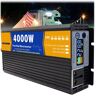 BAIYITONGDA 4000W Pure Sine Wave Inverter 12V -72V DC tot 120V / 240V AC Power Inverter met 1 AC Outlets, LCD Display, Car Power Converter voor Truck, Home, Voertuigen, Boot,60V to 110V