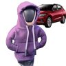 SKUDA Car Shifter Hoodie   Funny Gear Shift Knob Sweater Hoodie for Car Shifter   Soft and Adjustable Gear Shift Cover and Shift Knob Cover