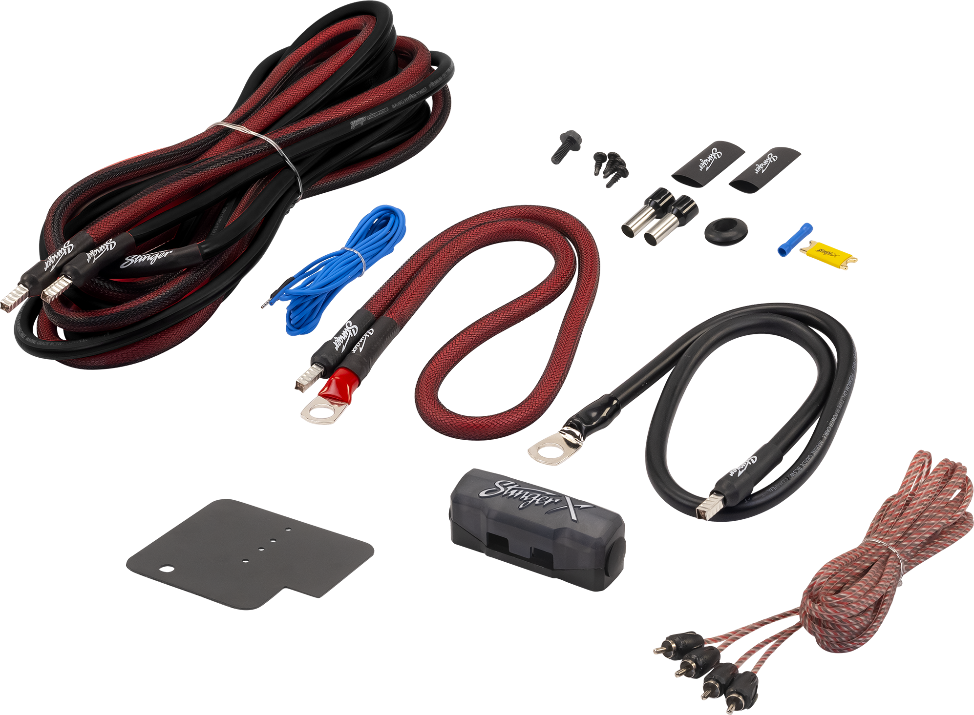 Stinger Off-Road Jeep Wrangler JK/JL (2007-2022)/Gladiator JT (2020-2023) 4GA & 8GA Amplifier Wiring Kit