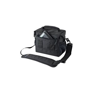 Lowepro Nova 160 AW II - Skuldertaske til digitalkamera med objektiver - 600D polyester, 150D polyester, 148T polyester, 190T ripstop, 450D Shadow Rip Polyester, 190T nylon - sort