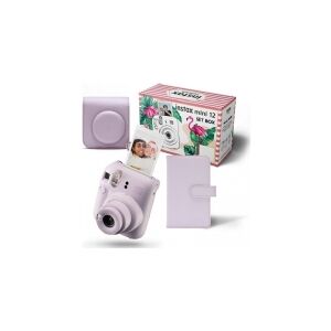 Fujifilm Instax Mini 12 big bundle purple digital camera
