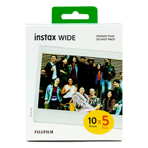 Fujifilm Mega pack Instax film WIDE (5x10vues) - Publicité