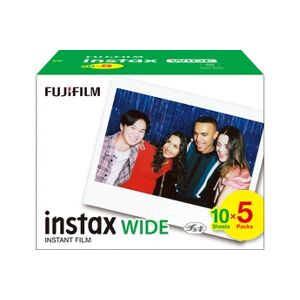 Fujifilm PACK FILMS INSTANTANE INSTAX WIDE 5X10 VUES BLANC - Publicité