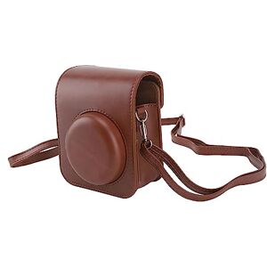 Bewinner Étui pour Appareil Photo instantané, Sac en Cuir PU avec Bandoulière Réglable, étui de Protection Portable pour Instax Mini 12 - Publicité