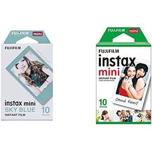 Fujifilm 16537055 instax mini Color Frame Développement Instantané Bleu + 1x10 Films - Publicité