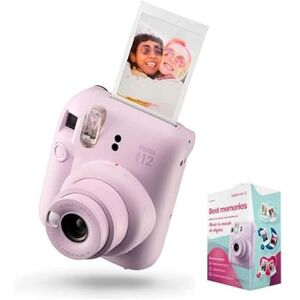 Fujifilm Kit  Best Memories Instax Mini 12 Lilas Violet Appareil Photo Instantané - Publicité