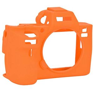 Bewinner Housse de Protection pour Appareil Photo, Housse de Protection en Silicone pour Appareil Photo Numérique Anti-Chute pour Appareil Photo Numérique A7 M2/A7R M2/A7S M2 (Orange) - Publicité