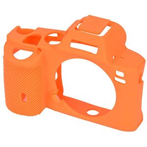 Bewinner Coque de Protection pour Appareil Photo Numérique, Housse en Silicone Souple Orange, Kits D'accessoires pour Appareil Photo Numérique pour A7/A7R/A7S - Publicité