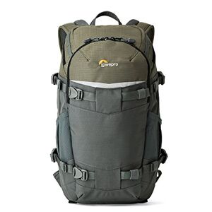 Lowepro LP37014-PWW, Flipside Trek BP 250 AW Backpack for Camera with ActiveZone Suspension System, Tablet Compartment, Grey/Dark Green - Publicité