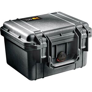 PELI 1300 valise de protection antichoc pour appareil photo reflex numérique, étanche IP67, capacité de 6L, fabriquée aux États-Unis, avec insert en mousse personnalisable, couleur: noire - Publicité