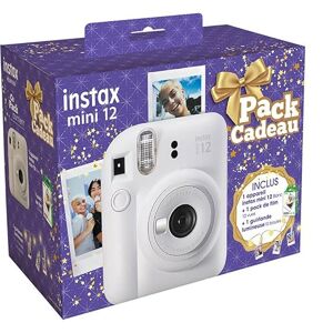 Fujifilm INSTAX MINI 12 BLANC GIFT - Publicité