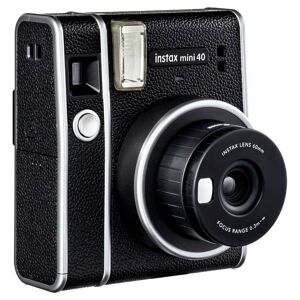 Fujifilm Instax Mini 40 Analog Instant Camera Noir Noir One Size unisex - Publicité