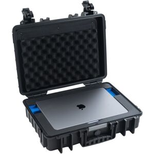 B&W Outdoor Case Type 5040 pour Apple MacBook Pro 16 pouces noir