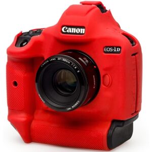 EASYCOVER Coque Silicone Rouge pour Canon 1Dx Mark II / Mark