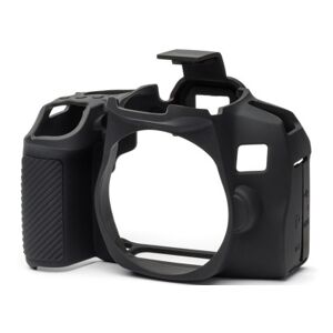 EASYCOVER Coque Silicone Noir pour Canon 850D