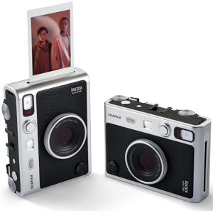 Fujifilm Instax Mini Evo hybridkamera silver/svart