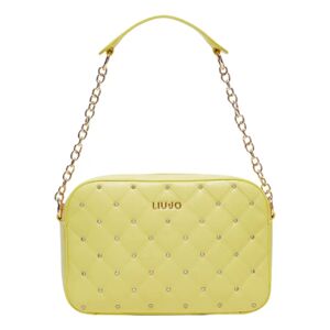 Liu Jo , Yellow Quilted Strass Camera Case ,Yellow female, Sizes: ONE SIZE