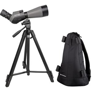 BRESSER Longue-Vue Condor 20-60 x 85 cm avec boîtier étanche avec trépied, Sac à Dos et Support pour Smartphone pour tireurs Sportifs, Observation des Oiseaux et Chasse - Publicité