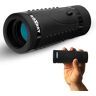 ROXANT ROX-GS Authentic Grip Scope HD Wide View Monokular met intrekbare oculair en volledig meervoudig gecoat optisch glas + Bak4 Prism zwart