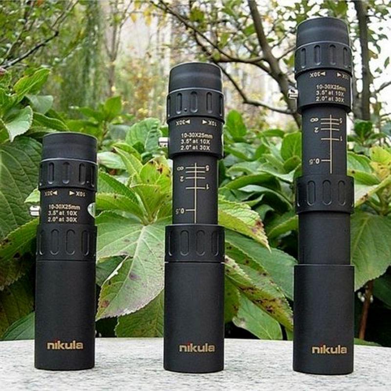 STYLECHASER Mini 10-30x25 High Power Zoom Optical Monocular Telescopes Outdoor Portable