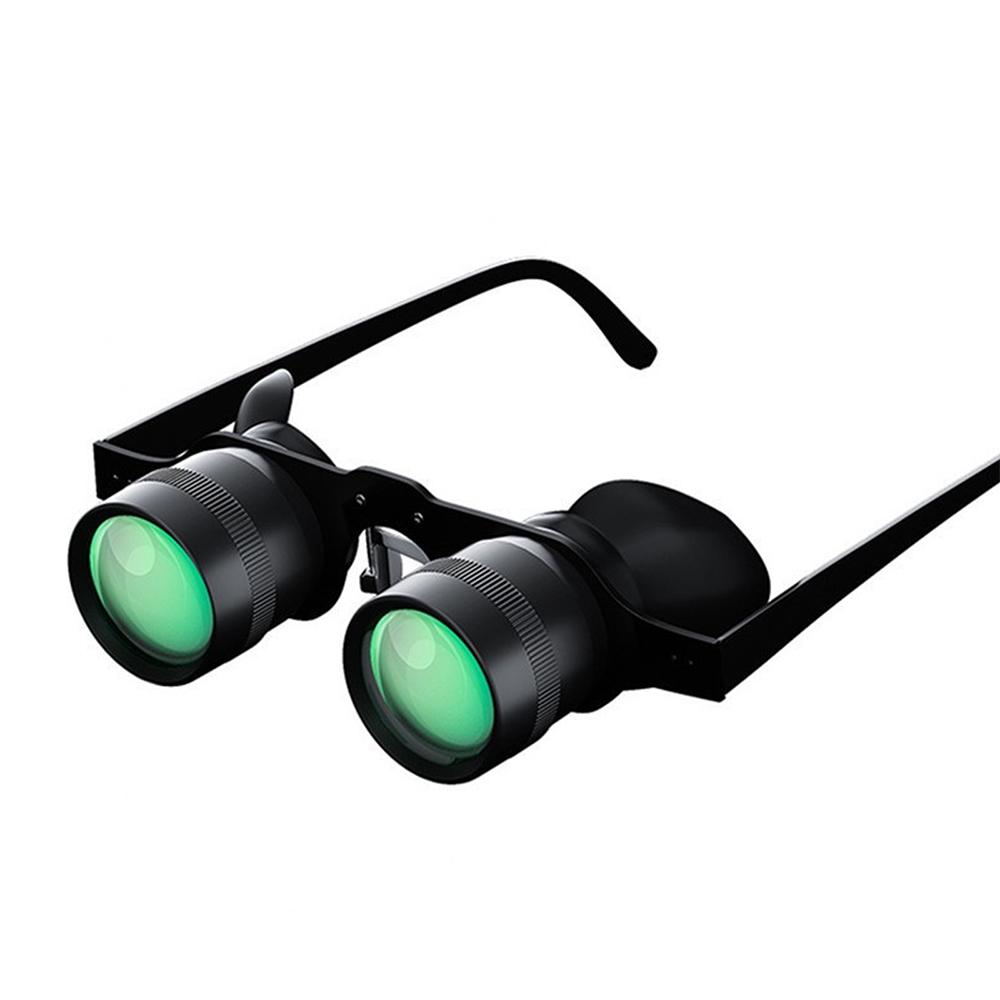 TOMTOP JMS Fishing Binoculars HandsFree Fishing Binoculars Portable Telescope Focal Length Adjustable for