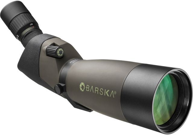 Photos - Spotting Scope Barska 20-60x80 Angled Blackhawk Spotter w/ Hard Case, Green AD12162 