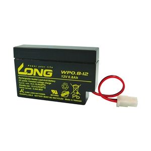 Kung Long WP 0.8-12 12V 0,8Ah AMP Stecker AGM Blei Batterie Rolladen Heim & Haus